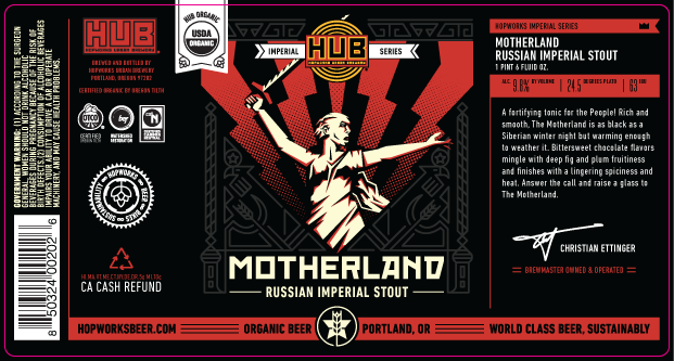 HUB Motherland Russian Imperial Stout