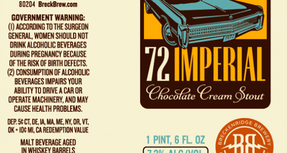 Breckenridge Barrel Aged 72 Imperial