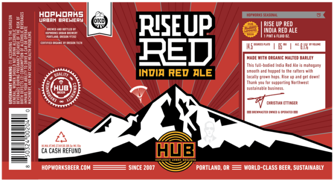 HUB Rise Up Red