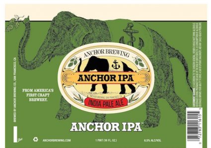 Anchor Brewing Anchor IPA Can Label