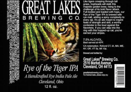 Great Lakes Rye of the Tiger