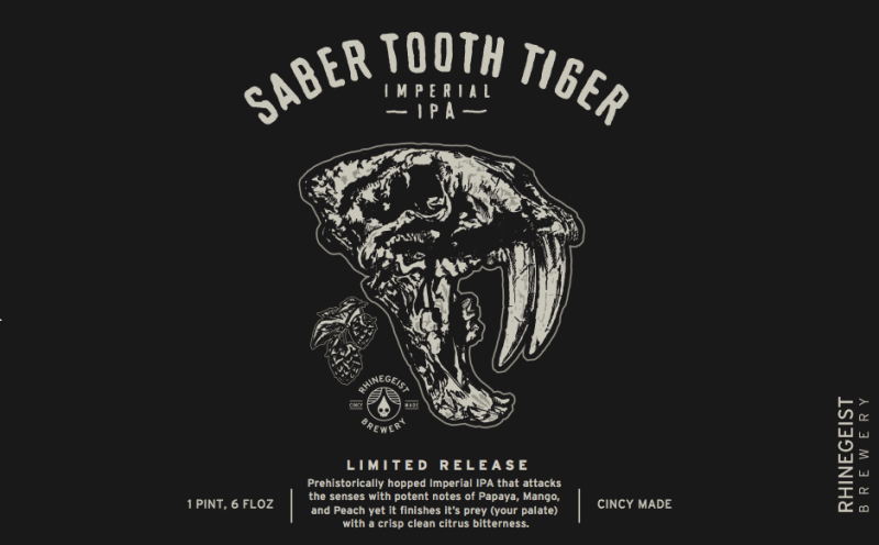 Rhinegeist Brewery - Saber Tooth Tiger