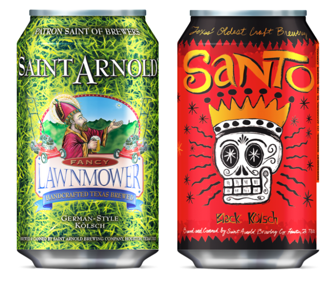 Saint Arnold - Fancy Lawnmower & Santo (cans)