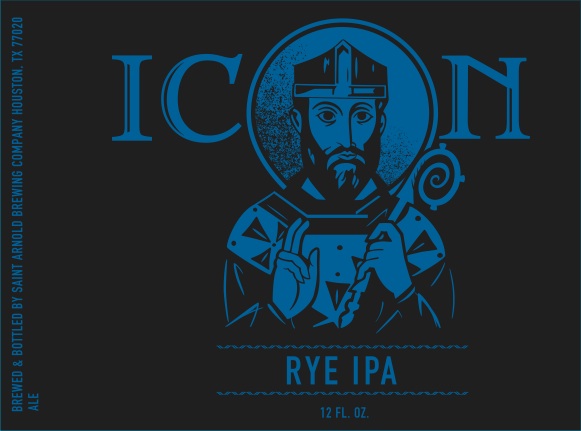 Saint Arnold Icon Blue Rye IPA