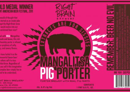 Right Brain Mangalista Pig Porter