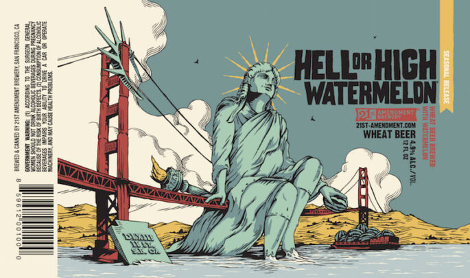 21st Amendment Hell or HIgh Watermelon