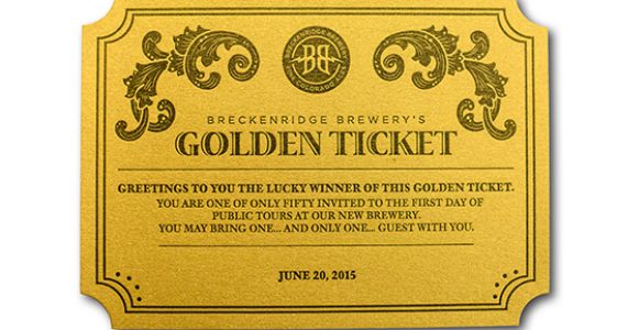 Breckenridge Brewing - Golden Ticket