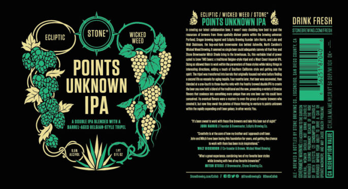 Ecliptic Stone Wicked Weed Points Unknown IPA
