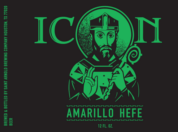 Saint Arnold Icon Green Amarillo Hefe