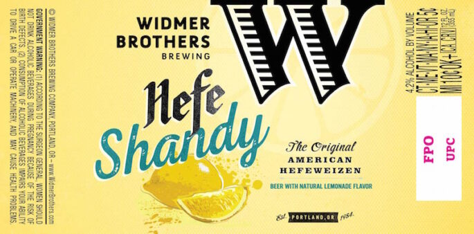 Widmer Hefe Shandy