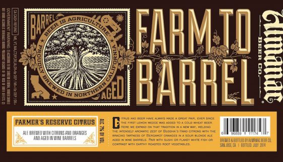 Almanac Farmers Reserve Citrus
