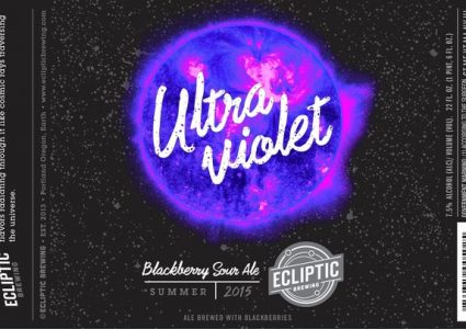 Ecliptic Brewing Ultraviolet Blackberry Sour Ale