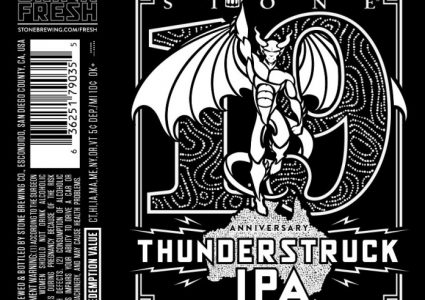 Stone 19th Anniversary Thunderstruck IPA Front