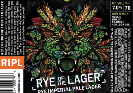 Sudwerk Rye of the Lager - Rye Imperial Pale Lager