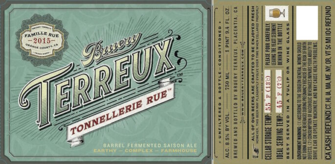 Bruery Terreux Tonnellerie Rue