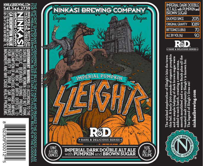 Ninkasi Imperial Pumpkin Sleigr