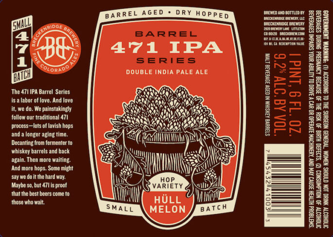Breckenridge Barrel 471 IPA Hull Mellon