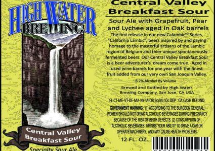 High Water Central Valley Breakfast Sour