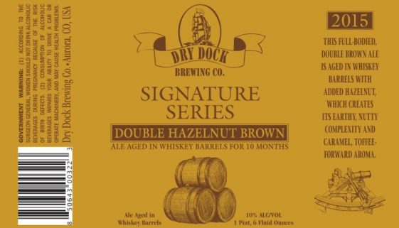Dry Dock Brewing - Double Hazelnut Brown 2015