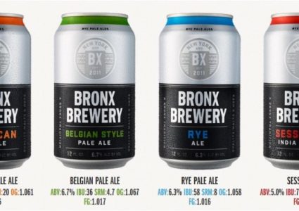 Bronx Brewery Cans