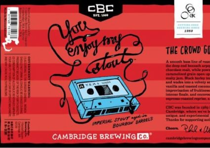 Cambridge Brewing Co. - You Enjoy My Stout