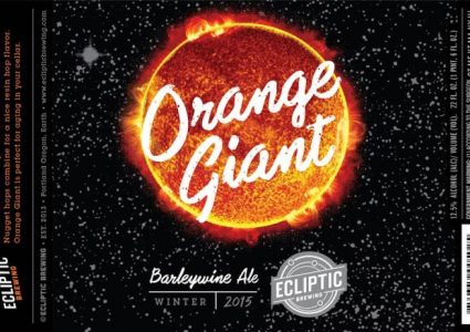 Ecliptic Brewing - Barrel Aged Orange Giant 2015