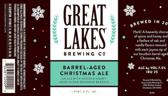 Great Lakes Barrel Aged Christmas Ale