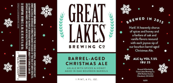 Great Lakes Barrel Aged Christmas Ale