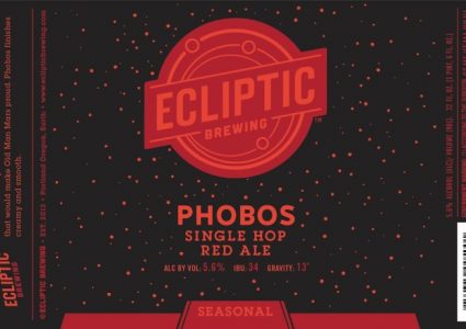 Ecliptic Brewing - Phobos Single Hop Red Ale