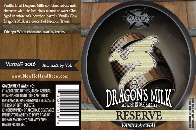 New Holland Dragon S Milk Reserve Vanilla Chai Debuts This Quarter Thefullpint Com