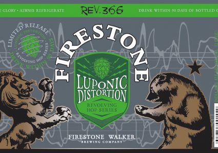 Firestone Walker Luponic Distortion Can Label