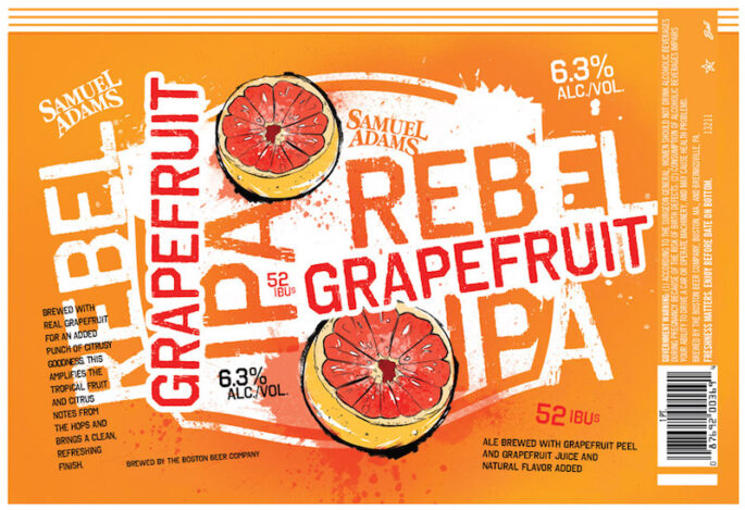 Samuel Adams Rebel Grapefruit IPA