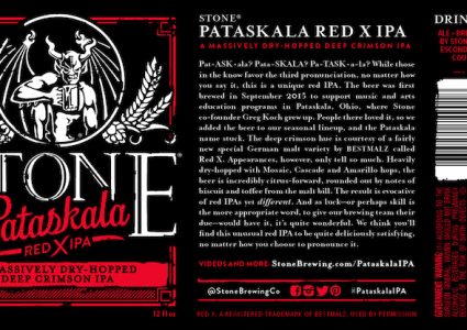 Stone Brewing Co. Pataskala Red X IPA