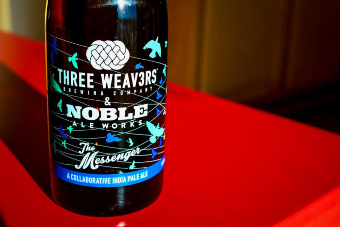 Three Weavers - Noble Ale Works - The Messenger w- Buddha's Hand and Yuzu - Small