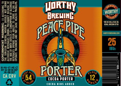 Worthy Brewing Peace Pipe Porter