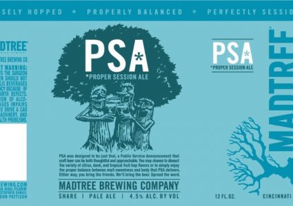 MadTree Brewing - PSA (Label)