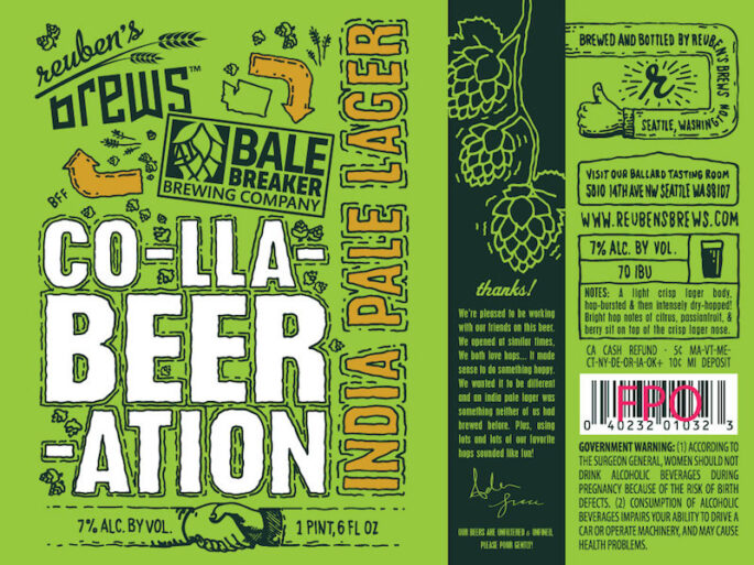 Reubens Brews Bale Breaker CollaBEERation