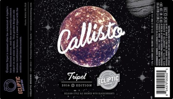 Ecliptic Brewing - Callisto