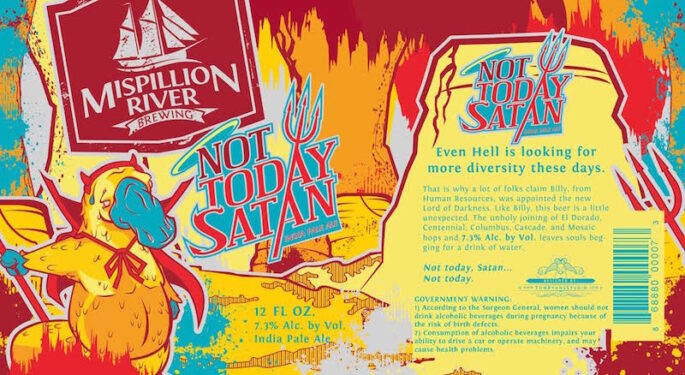 Mispillion River Not Today Satan IPA