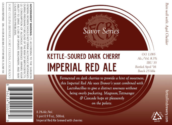 FCB Kettle-Soured Dark Cherry Imperial Red Ale