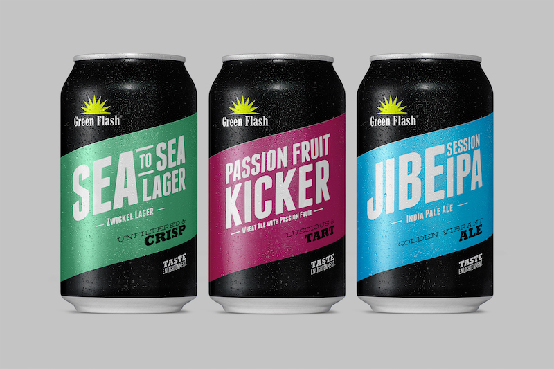 Green Flash Brewing Cans