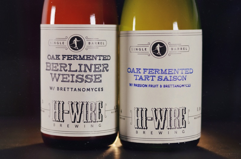 Hi-Wire Brewing Single Barrel Batch 3 and 4 Combo Shot