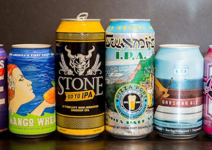 Cans of Craft Beer