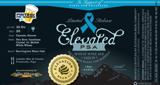 Elevation Elevated PSA Label