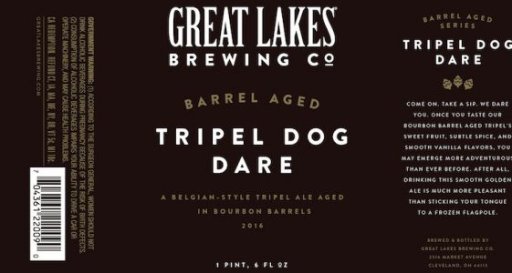 Great Lakes Brewing Barrel Aged Tripel Dog