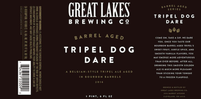 Great Lakes Brewing Barrel Aged Tripel Dog