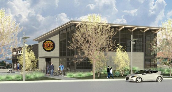 Hopworks Vancouver Pub Mockup