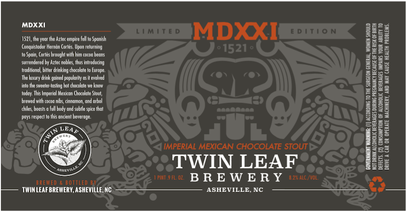 Twin Leaf MDXXI Mexican Chocolate Stout