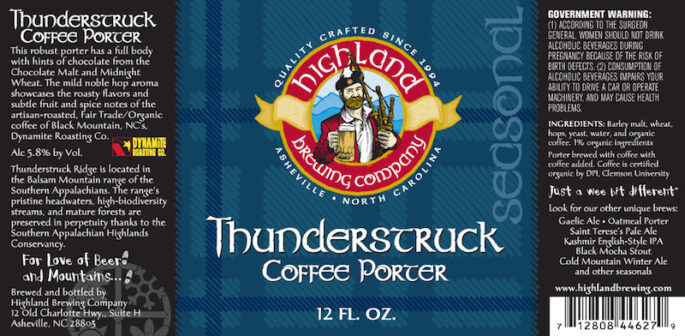 Highland Thunderstruck Coffee Porter