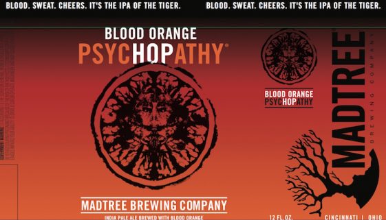 MadTree Brewing Blood Orange PsycHOPathy